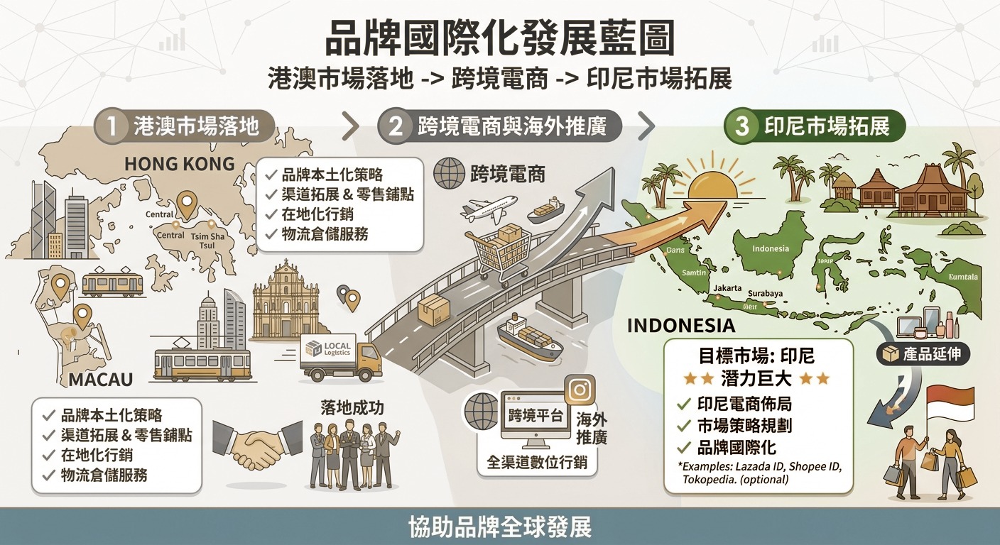港澳及印尼市場推廣產品展示